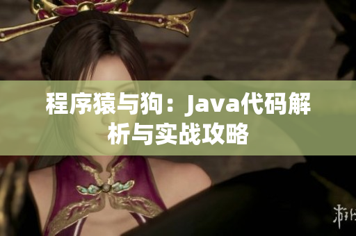 程序猿与狗：Java代码解析与实战攻略