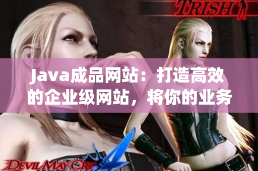 Java成品网站：打造高效的企业级网站，将你的业务推向更广阔的市场