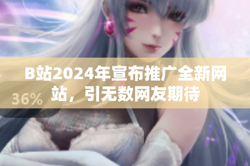 B站2024年宣布推广全新网站，引无数网友期待