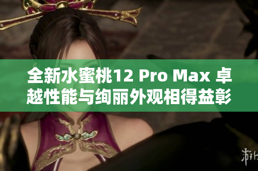 全新水蜜桃12 Pro Max 卓越性能与绚丽外观相得益彰