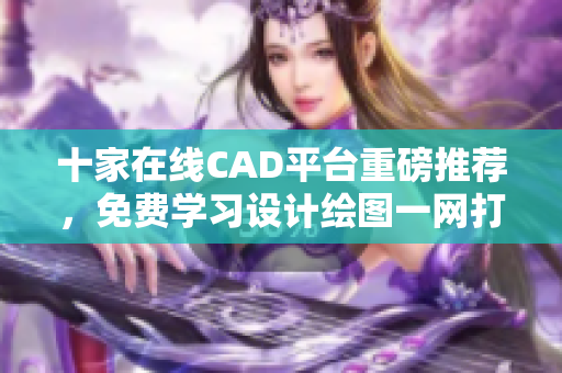 十家在线CAD平台重磅推荐，免费学习设计绘图一网打尽