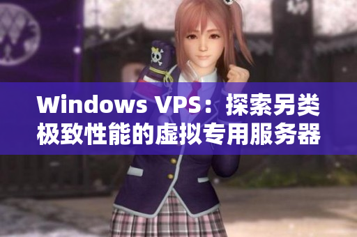 Windows VPS：探索另类极致性能的虚拟专用服务器体验