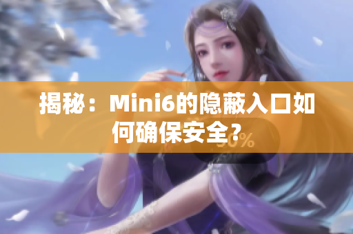 揭秘：Mini6的隐蔽入口如何确保安全？