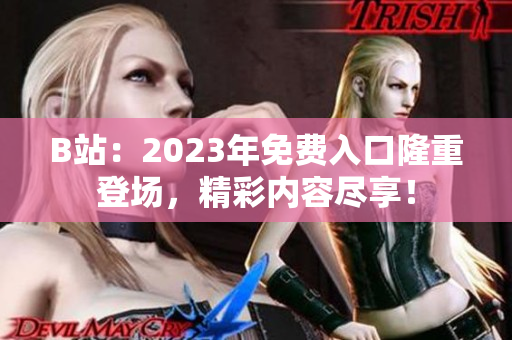 B站：2023年免费入口隆重登场，精彩内容尽享！