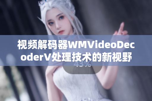 视频解码器WMVideoDecoderV处理技术的新视野