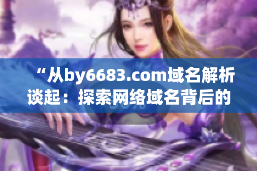 “从by6683.com域名解析谈起：探索网络域名背后的故事和意义”