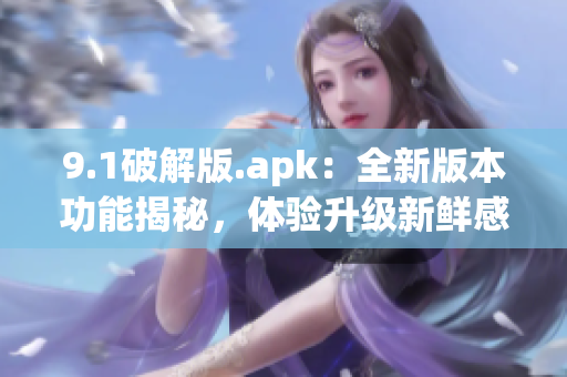 9.1破解版.apk：全新版本功能揭秘，体验升级新鲜感