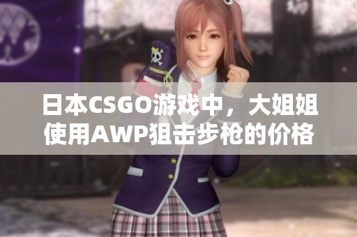 日本CSGO游戏中，大姐姐使用AWP狙击步枪的价格是多少？