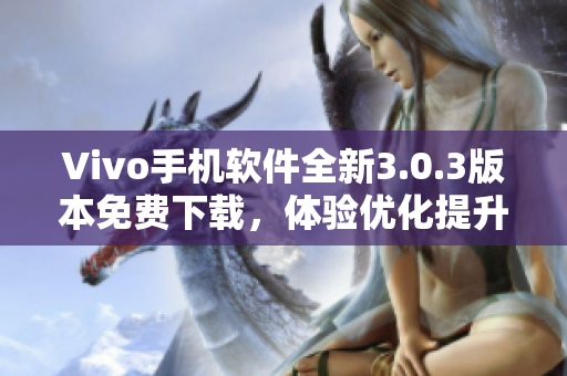 Vivo手机软件全新3.0.3版本免费下载，体验优化提升